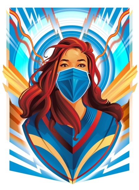 Garth Glazier's "Masked" Celebrating Our Medical Heroes and 1st Responders