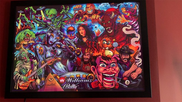 Williams Pinball Mashup Translite