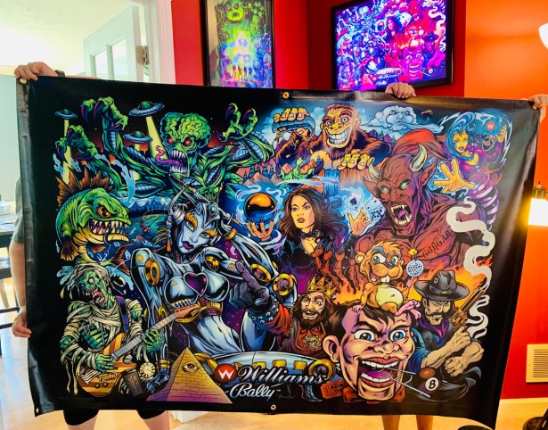 Williams Pinball Mashup Translite