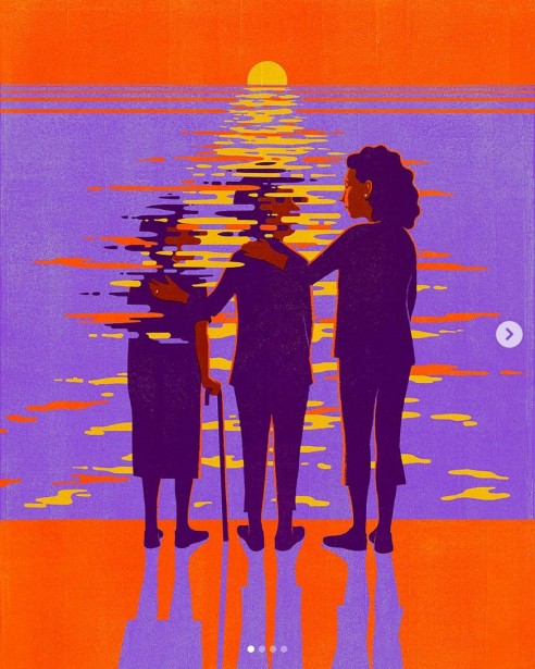 Bejar Illustrates the Hardships of Alzheimer’s for “O” Magazine