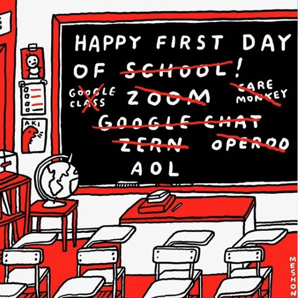 Meshon's Back to School Illustrations