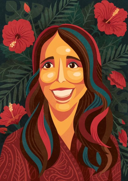 Julia Kerschbaumer's Portrait of NZ Prime Minister