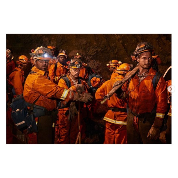 Steele Shares New Photos of California’s Prisoner Firefighters