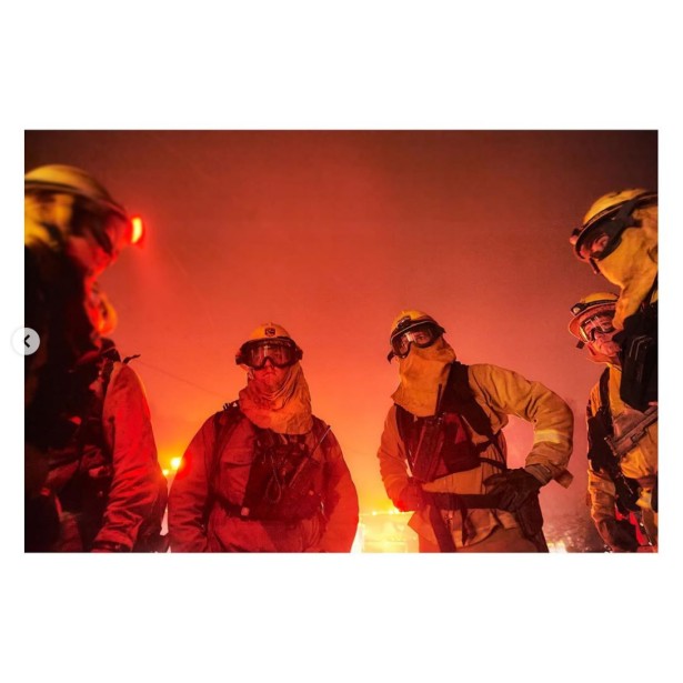Steele Shares New Photos of California’s Prisoner Firefighters