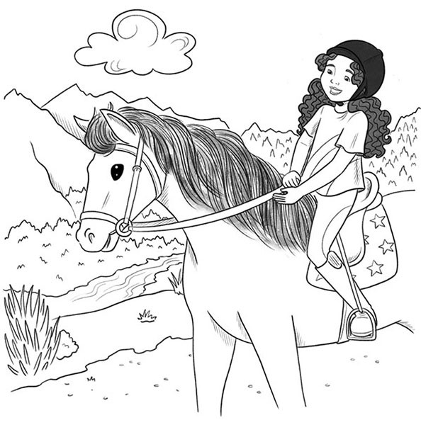 Georgie Fearns Illustrates Rainbow Stables - Chloe's Story - Imagine That! Publishing