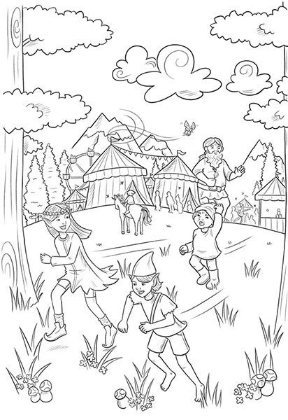 Georgie Fearns Illustrates Rainbow Stables - Chloe's Story - Imagine That! Publishing
