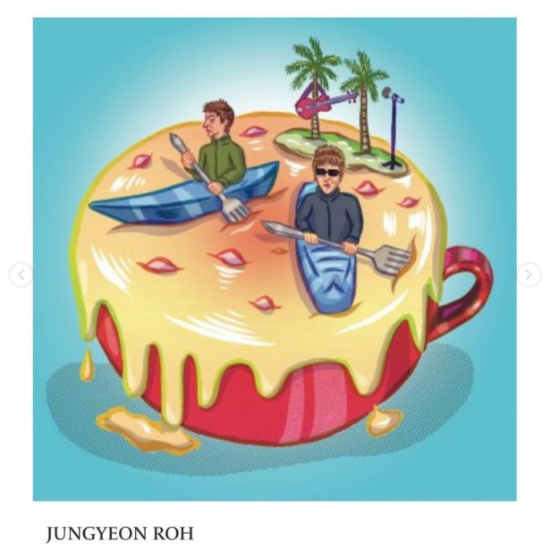 Jungyeon Roh Depicts Famous Family Feuds
