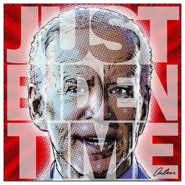 Illustrator Arlen Schumer's "Just Biden Time"