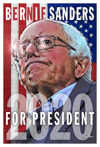 Arlen Schumer's "Just Biden Time" Illustrations