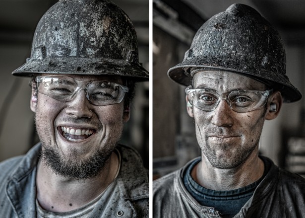 Marc Morrison Photographs Portraits in the South West Oilfields