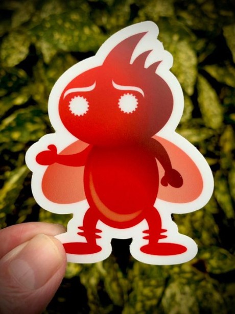 Hotaru is Now a Sticker!