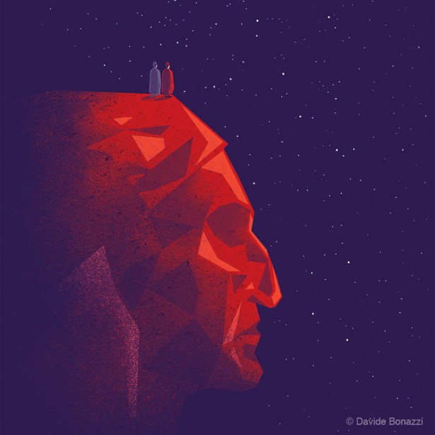 Davide Bonazzi's New Cover Illustrations for Dante's Divine Comedy