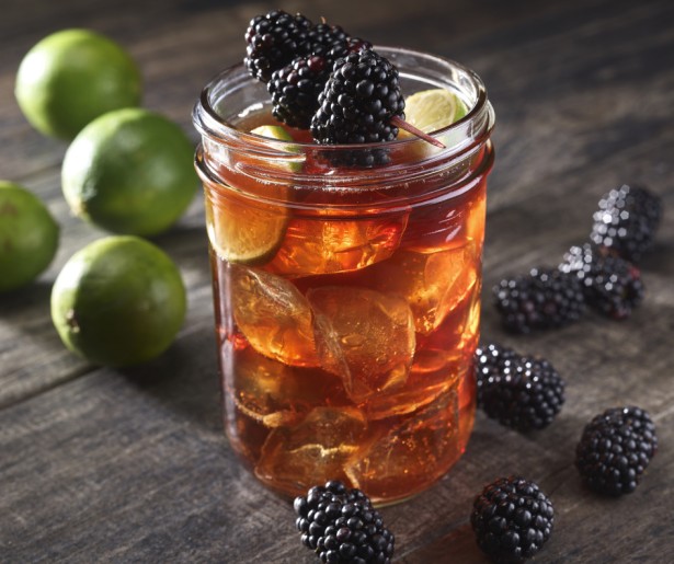Souders' Ice Tea and Berries for Spotlight Magazine