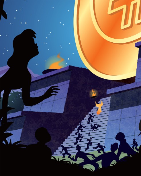 Mark Matcho Illustrates the “Lure” of Bitcoin