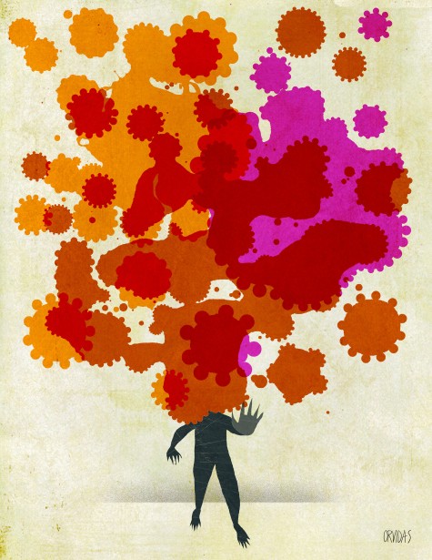Ken Orvidas' Personal Project "Coronavirus Variant"