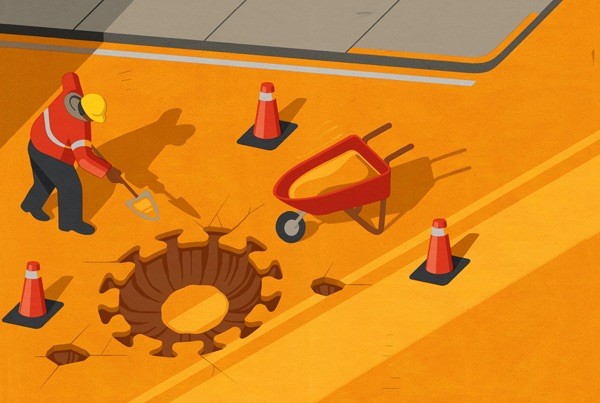Rebuilding your Wealth, Feature Illustrations by Pete Ryan for Kiplinger's