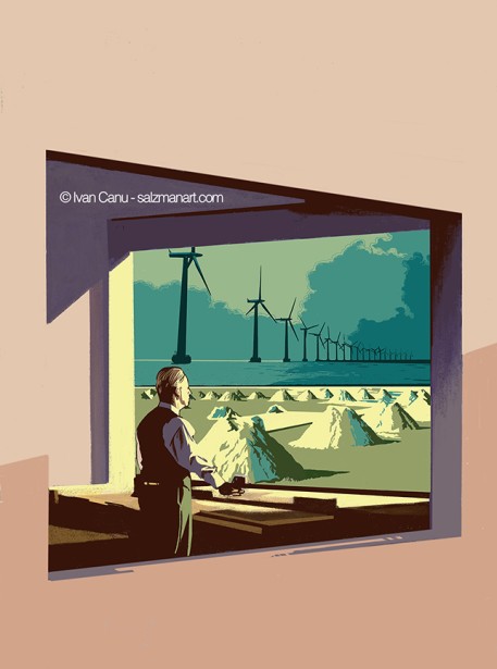 Ivan Canu's New Cover for LatinFinance "Visions of The New World"