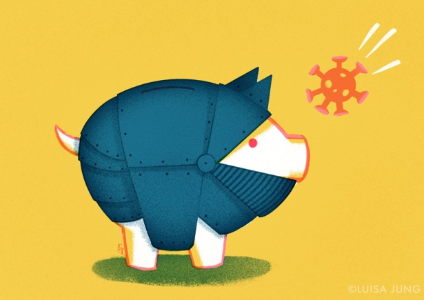 Luisa Jung Illustrates for "FOCUS"