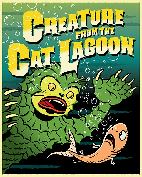 Matcho's Horror Movie Posters for Cats for Topix