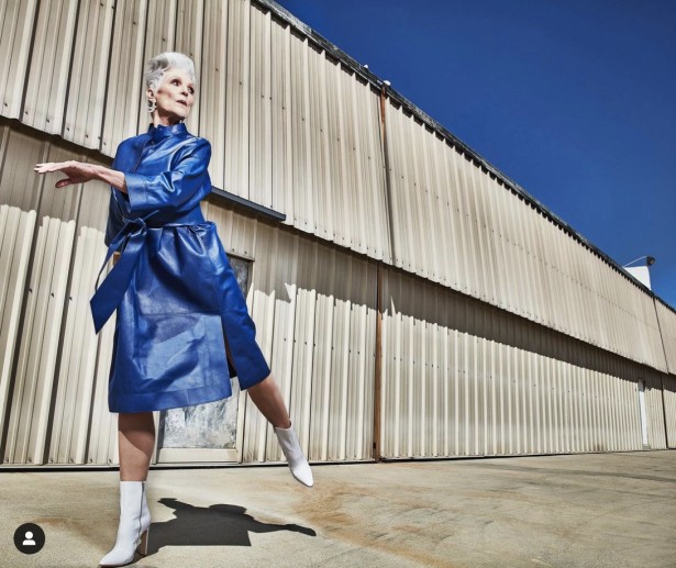 Thies Photographs Maye Musk for ELLE