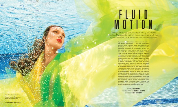 Fluid Motion with Kristina Makushenko & Photographer George Kamper
