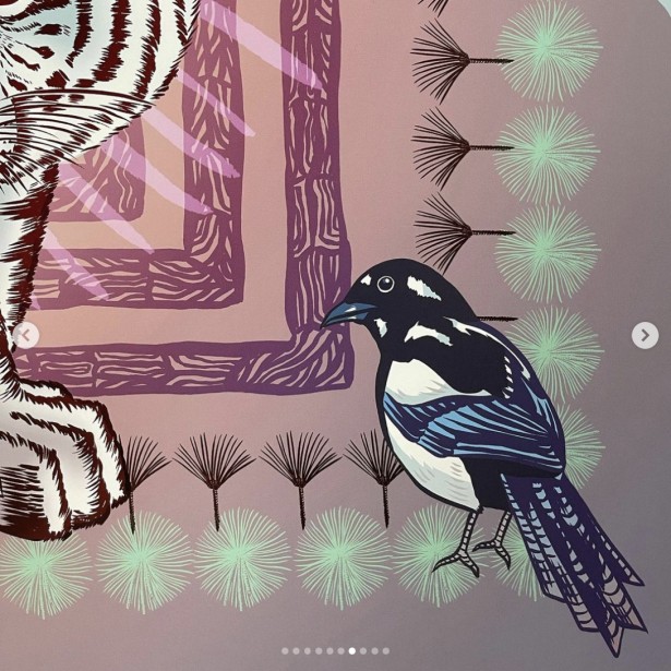 Roh Creates Tiger-Themed Illustration Series