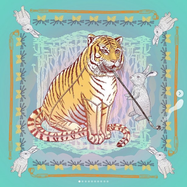 Roh Creates Tiger-Themed Illustration Series