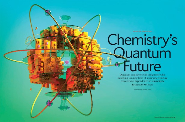 Borge Illustrates Quantum Computing for Scientific America