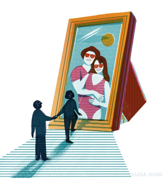 Luisa Jung Illustrated "Learning to be Close Again"