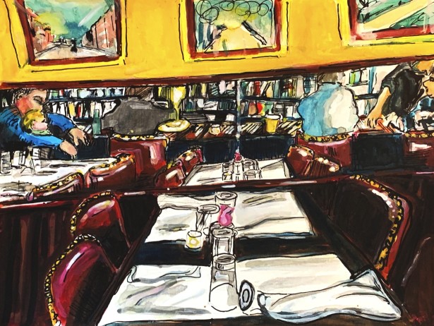 Original Places Painting by Kimberley Wiseman