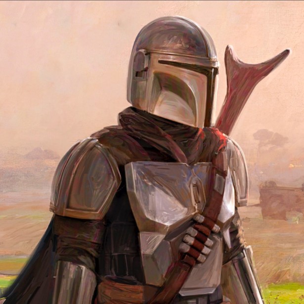 Wetter Re-Imagines Classic Painting with “Mandalorian” Characters