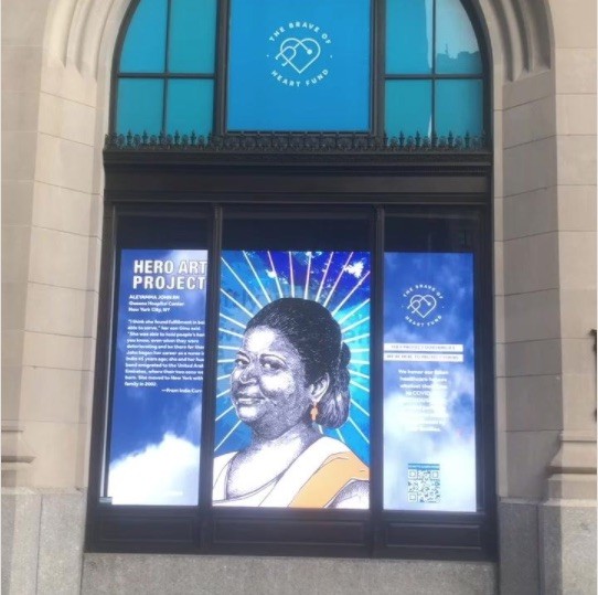Lynne St Clare's Aleymma at The New York Life Building
