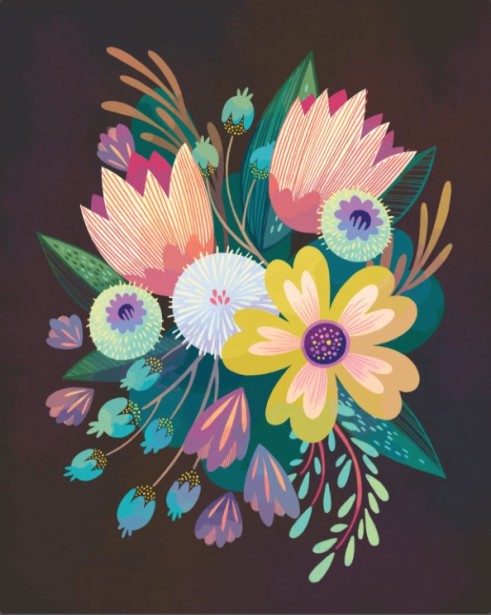 Anni Betts' Imaginary Flowers #8