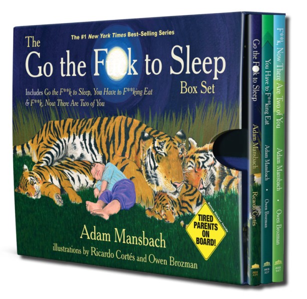 The Go the Fuck to Sleep BOX SET is out now!
