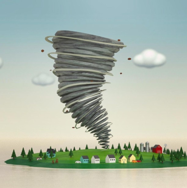 Illustrator Richard Borge's Twister!