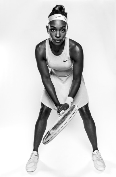George Kamper's Recent Shoot with Pro Tennis Player Sloane Stephens for Hydrant