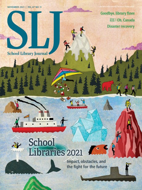 Orvidas' Cover for SLJ - Fight for the Future