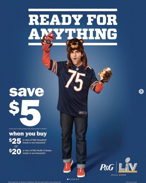 Predko Celebrates Chicago Bears Win