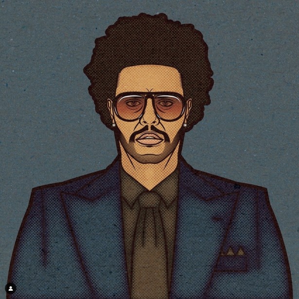Vella Updates The Weeknd Portrait for New Album Release