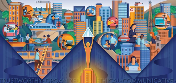The Stevie Awards for Great Employers® Mural Art