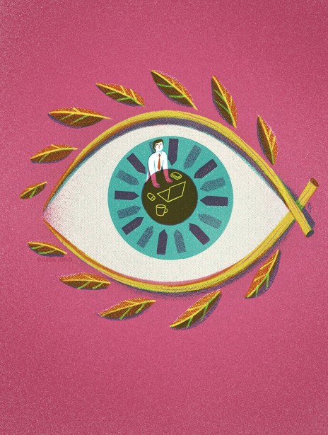Jung's New Illustrations for Psychologie Heute