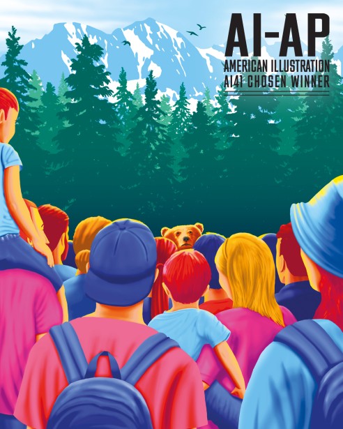 Cresta’s “Bear In Mind” Illustration Selected As AI-AP Winner!