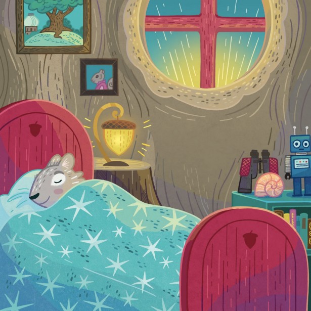 Betts’ Illustrations Teach Children About the Night Sky