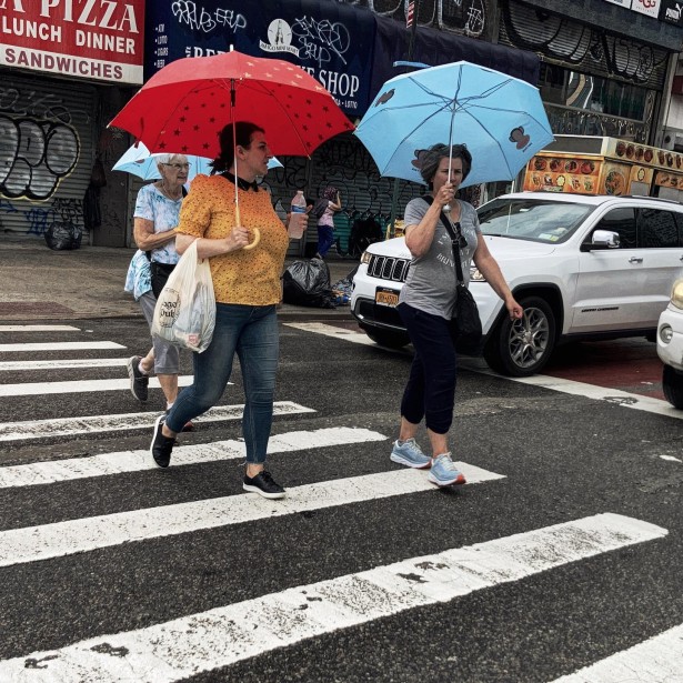 Dan-Bergman's New “Umbrella Series” In the Rain