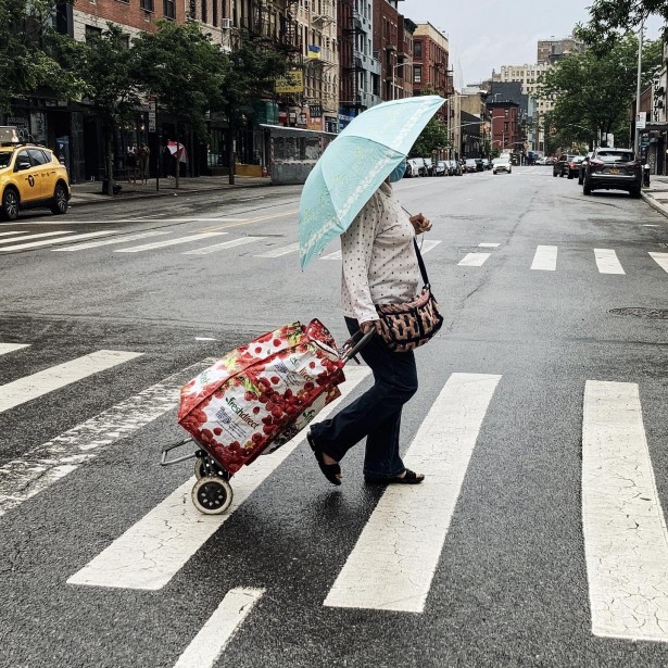 Dan-Bergman's New “Umbrella Series” In the Rain