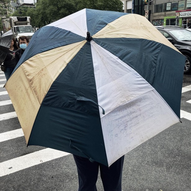 Dan-Bergman's New “Umbrella Series” In the Rain