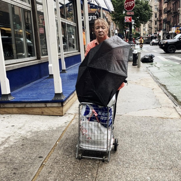 Dan-Bergman's New “Umbrella Series” In the Rain