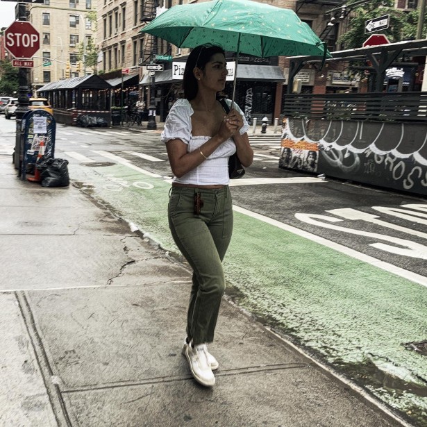 Dan-Bergman's New “Umbrella Series” In the Rain