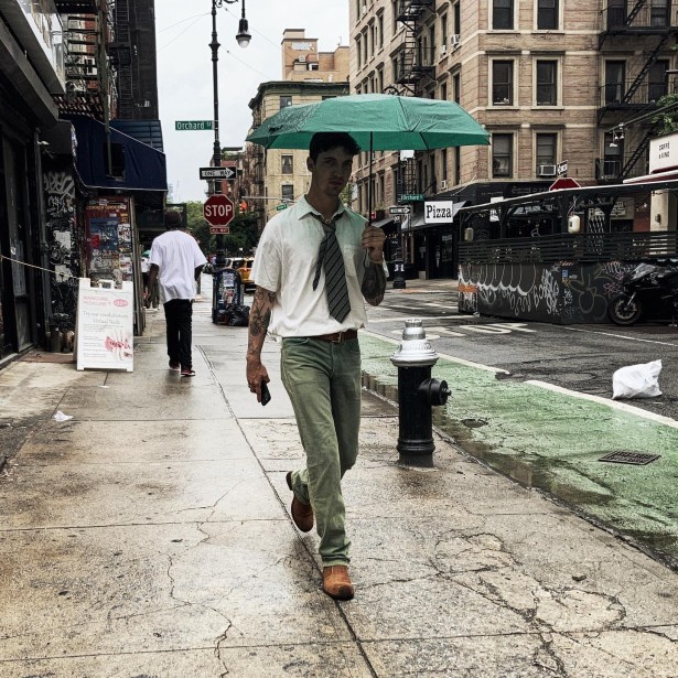 Dan-Bergman's New “Umbrella Series” In the Rain