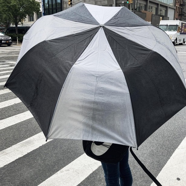 Dan-Bergman's New “Umbrella Series” In the Rain